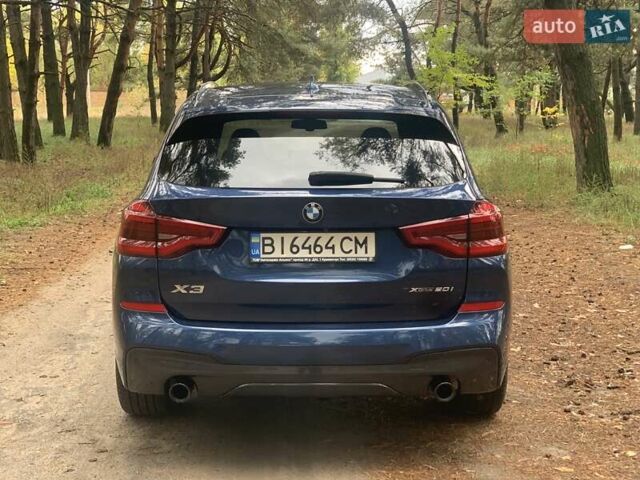 Синий БМВ Х3, объемом двигателя 2 л и пробегом 95 тыс. км за 36700 $, фото 8 на Automoto.ua