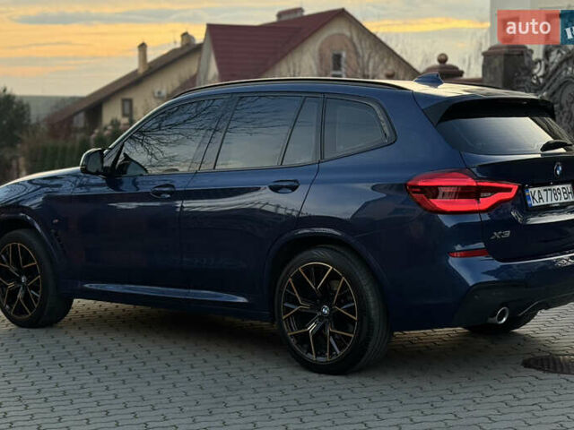 Синий БМВ Х3, объемом двигателя 2 л и пробегом 94 тыс. км за 36499 $, фото 4 на Automoto.ua