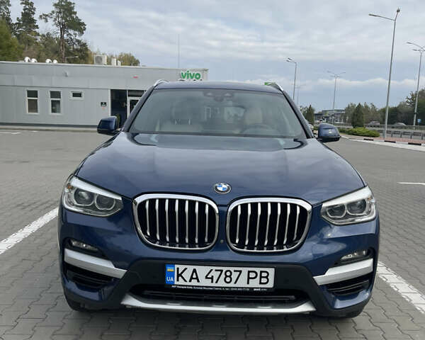 Синий БМВ Х3, объемом двигателя 2 л и пробегом 92 тыс. км за 33500 $, фото 2 на Automoto.ua