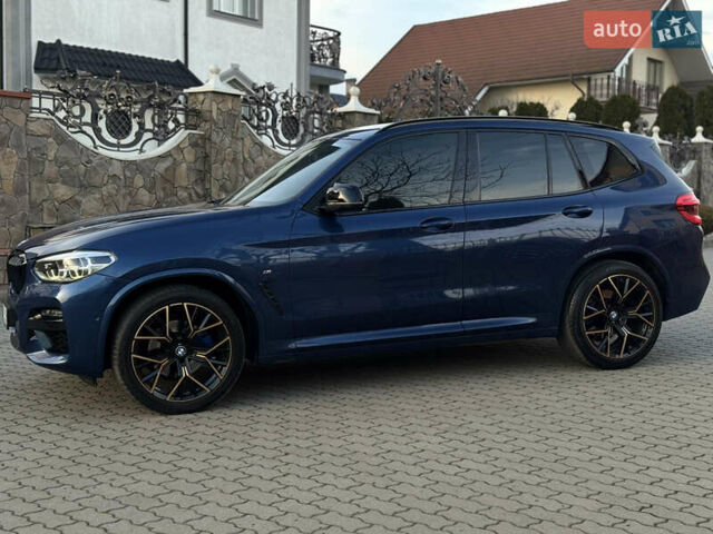 Синий БМВ Х3, объемом двигателя 2 л и пробегом 94 тыс. км за 36499 $, фото 2 на Automoto.ua