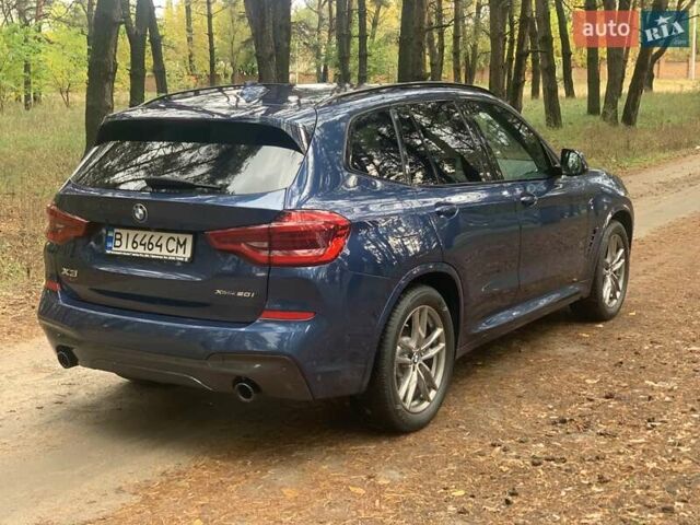Синий БМВ Х3, объемом двигателя 2 л и пробегом 95 тыс. км за 36700 $, фото 7 на Automoto.ua