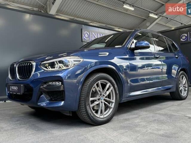 Синий БМВ Х3, объемом двигателя 2 л и пробегом 92 тыс. км за 37500 $, фото 2 на Automoto.ua