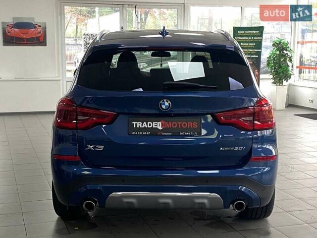 Синій БМВ Х3, об'ємом двигуна 2 л та пробігом 77 тис. км за 28990 $, фото 10 на Automoto.ua