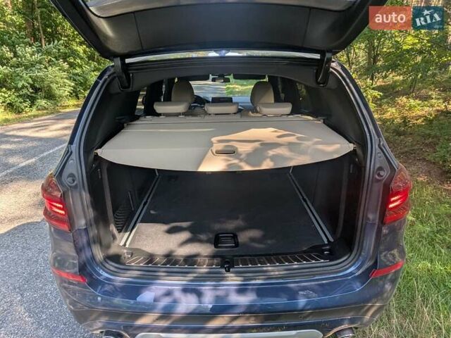 Синій БМВ Х3, об'ємом двигуна 2 л та пробігом 74 тис. км за 29900 $, фото 48 на Automoto.ua