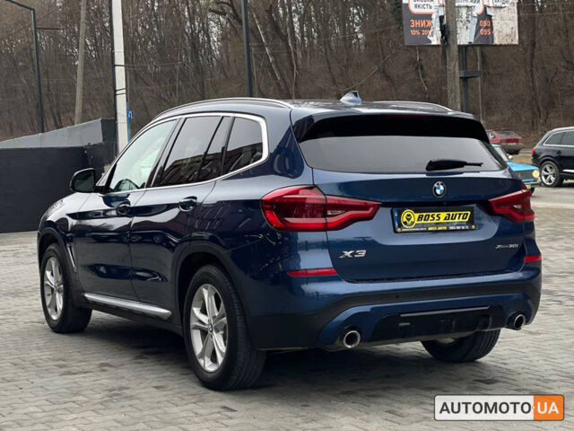 Синий БМВ Х3, объемом двигателя 2 л и пробегом 33 тыс. км за 36000 $, фото 3 на Automoto.ua