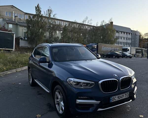 Синій БМВ Х3, об'ємом двигуна 2 л та пробігом 40 тис. км за 32000 $, фото 1 на Automoto.ua