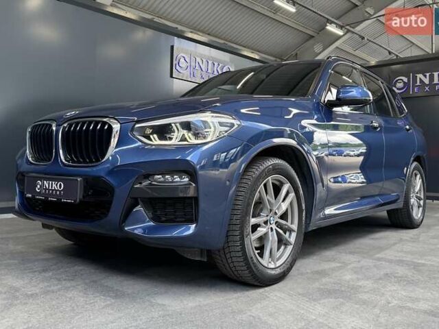 Синий БМВ Х3, объемом двигателя 2 л и пробегом 92 тыс. км за 37500 $, фото 1 на Automoto.ua
