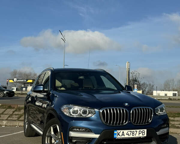 Синий БМВ Х3, объемом двигателя 2 л и пробегом 93 тыс. км за 33000 $, фото 1 на Automoto.ua