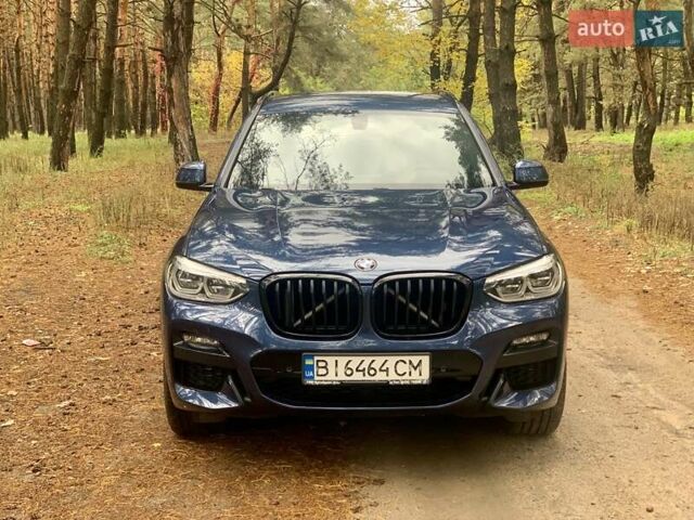 Синий БМВ Х3, объемом двигателя 2 л и пробегом 95 тыс. км за 34900 $, фото 1 на Automoto.ua