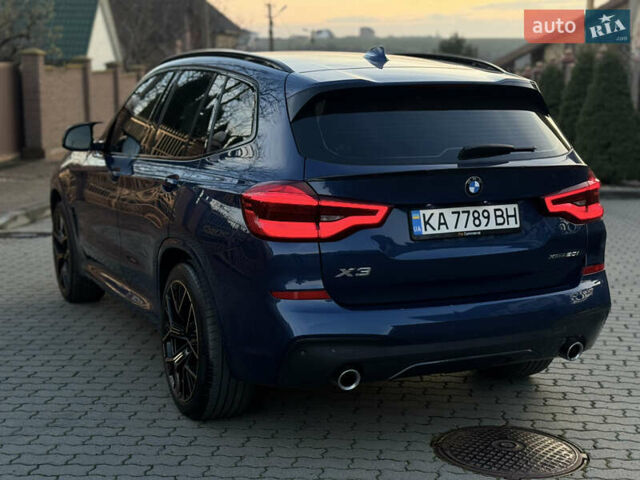 Синий БМВ Х3, объемом двигателя 2 л и пробегом 94 тыс. км за 36499 $, фото 5 на Automoto.ua