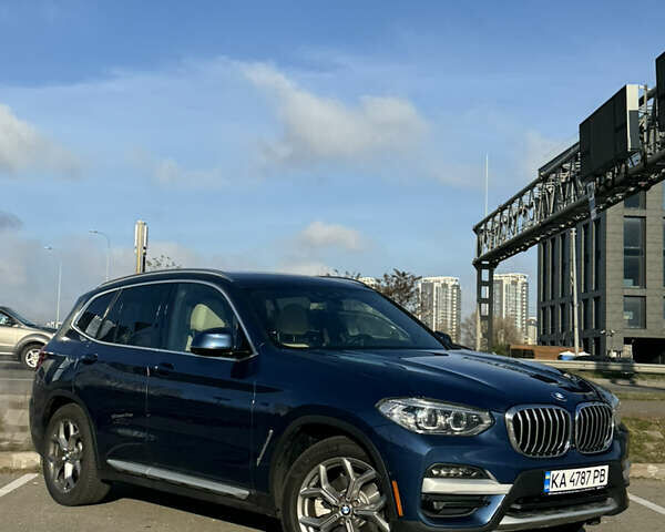 Синий БМВ Х3, объемом двигателя 2 л и пробегом 93 тыс. км за 33000 $, фото 4 на Automoto.ua