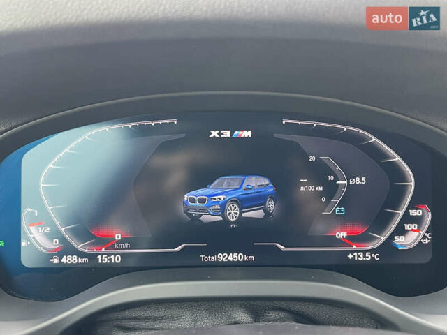 Синий БМВ Х3, объемом двигателя 2 л и пробегом 92 тыс. км за 33500 $, фото 30 на Automoto.ua