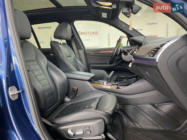 Синий БМВ Х3, объемом двигателя 2 л и пробегом 77 тыс. км за 26990 $, фото 37 на Automoto.ua