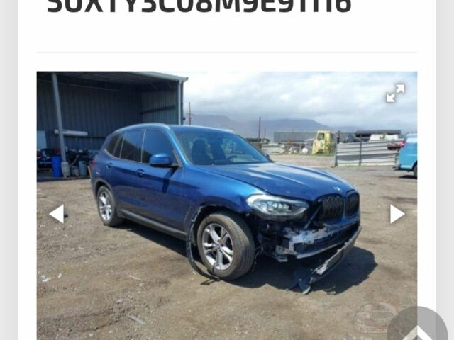 Синий БМВ Х3, объемом двигателя 2 л и пробегом 45 тыс. км за 36725 $, фото 9 на Automoto.ua