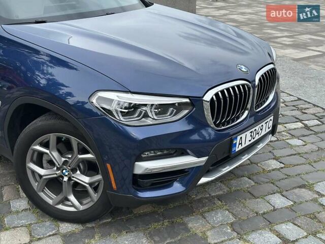 Синий БМВ Х3, объемом двигателя 2 л и пробегом 76 тыс. км за 29700 $, фото 7 на Automoto.ua