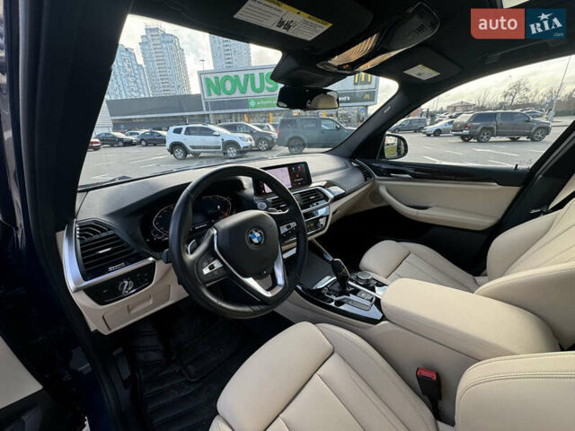 Синий БМВ Х3, объемом двигателя 2 л и пробегом 93 тыс. км за 33000 $, фото 2 на Automoto.ua