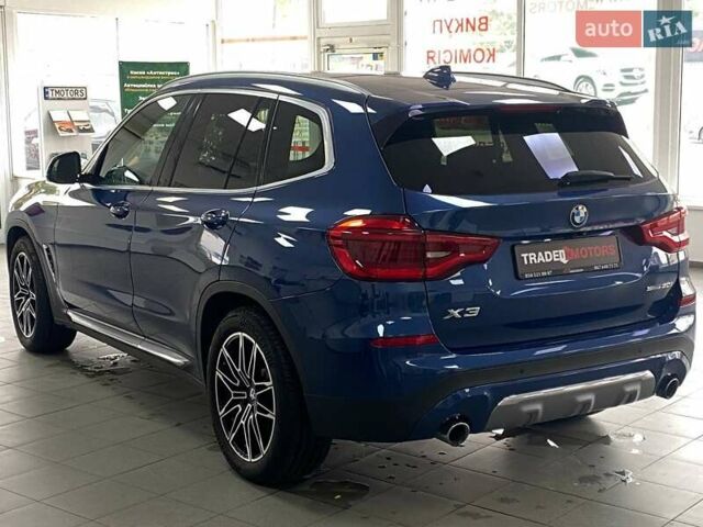 Синій БМВ Х3, об'ємом двигуна 2 л та пробігом 77 тис. км за 28990 $, фото 7 на Automoto.ua