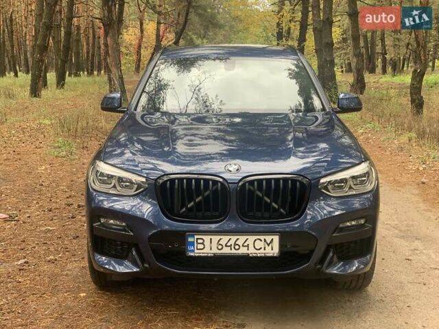 Синий БМВ Х3, объемом двигателя 2 л и пробегом 95 тыс. км за 34900 $, фото 2 на Automoto.ua