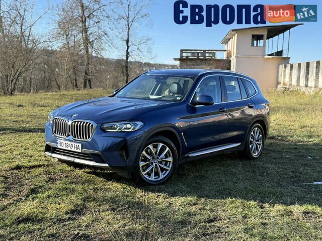 Синій БМВ Х3, об'ємом двигуна 2 л та пробігом 105 тис. км за 37900 $, фото 1 на Automoto.ua