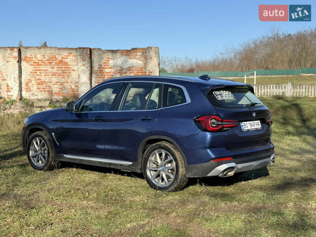 Синій БМВ Х3, об'ємом двигуна 2 л та пробігом 105 тис. км за 37900 $, фото 2 на Automoto.ua