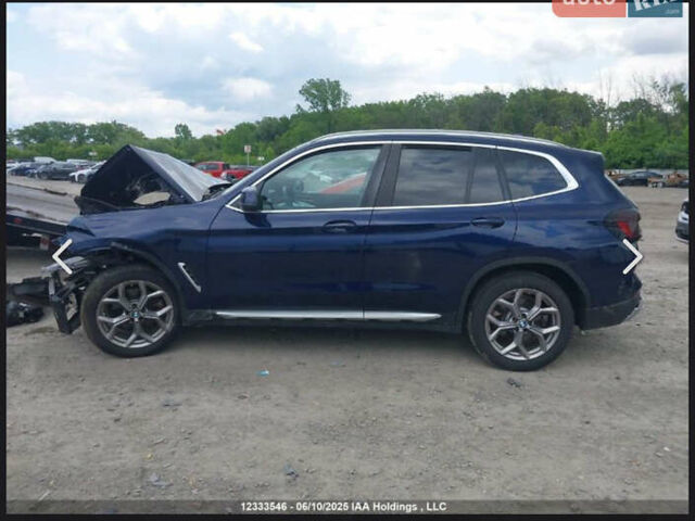 Синій БМВ Х3, об'ємом двигуна 2 л та пробігом 72 тис. км за 14700 $, фото 5 на Automoto.ua