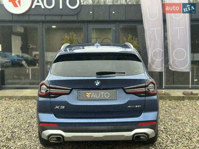 Синий БМВ Х3, объемом двигателя 2 л и пробегом 85 тыс. км за 30200 $, фото 3 на Automoto.ua