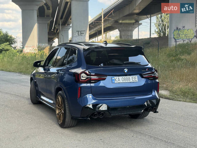 Синий БМВ Х3, объемом двигателя 3 л и пробегом 65 тыс. км за 59900 $, фото 2 на Automoto.ua