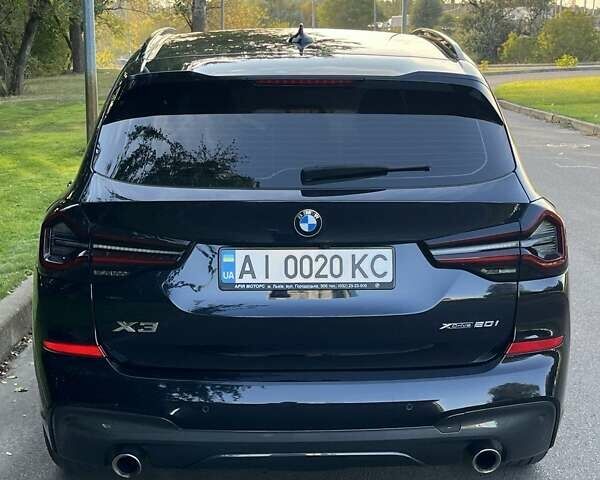Синій БМВ Х3, об'ємом двигуна 2 л та пробігом 43 тис. км за 44500 $, фото 4 на Automoto.ua