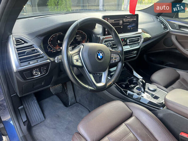 Синий БМВ Х3, объемом двигателя 2 л и пробегом 85 тыс. км за 32500 $, фото 10 на Automoto.ua