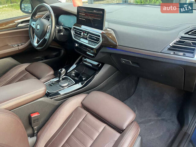 Синий БМВ Х3, объемом двигателя 2 л и пробегом 85 тыс. км за 32500 $, фото 19 на Automoto.ua