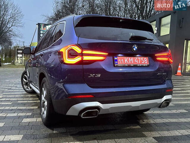 Синій БМВ Х3, об'ємом двигуна 2 л та пробігом 52 тис. км за 33900 $, фото 16 на Automoto.ua