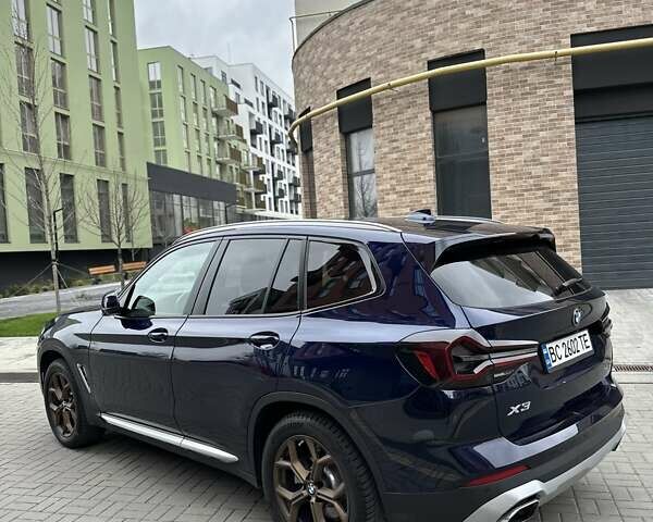 Синий БМВ Х3, объемом двигателя 2 л и пробегом 95 тыс. км за 36800 $, фото 7 на Automoto.ua