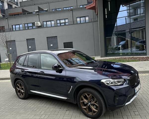 Синий БМВ Х3, объемом двигателя 2 л и пробегом 95 тыс. км за 36800 $, фото 3 на Automoto.ua