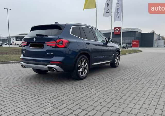 Синий БМВ Х3, объемом двигателя 2 л и пробегом 48 тыс. км за 38900 $, фото 10 на Automoto.ua