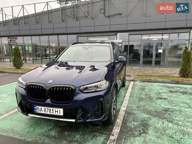 Синій БМВ Х3, об'ємом двигуна 2 л та пробігом 24 тис. км за 52000 $, фото 5 на Automoto.ua