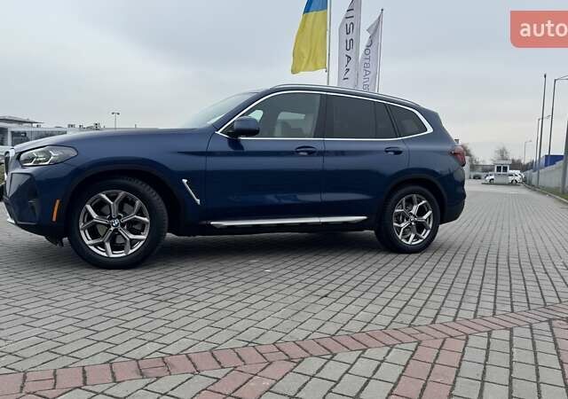 Синий БМВ Х3, объемом двигателя 2 л и пробегом 48 тыс. км за 38900 $, фото 1 на Automoto.ua