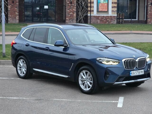 Синий БМВ Х3, объемом двигателя 3 л и пробегом 71 тыс. км за 57500 $, фото 4 на Automoto.ua