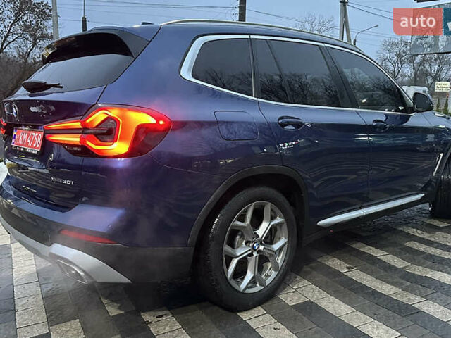 Синій БМВ Х3, об'ємом двигуна 2 л та пробігом 52 тис. км за 33900 $, фото 13 на Automoto.ua