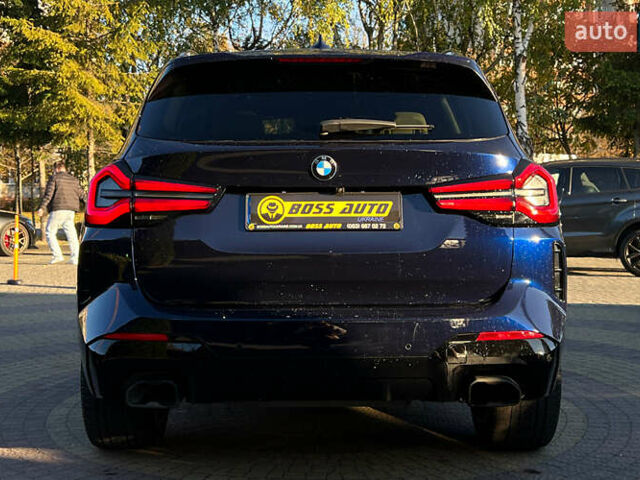 Синій БМВ Х3, об'ємом двигуна 3 л та пробігом 20 тис. км за 52700 $, фото 5 на Automoto.ua