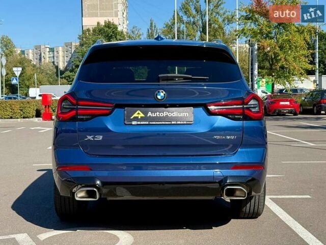 Синій БМВ Х3, об'ємом двигуна 2 л та пробігом 10 тис. км за 39500 $, фото 10 на Automoto.ua