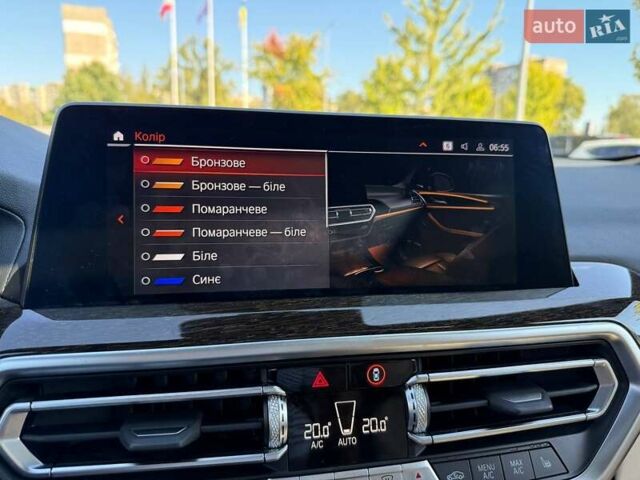 Синій БМВ Х3, об'ємом двигуна 2 л та пробігом 10 тис. км за 39500 $, фото 32 на Automoto.ua