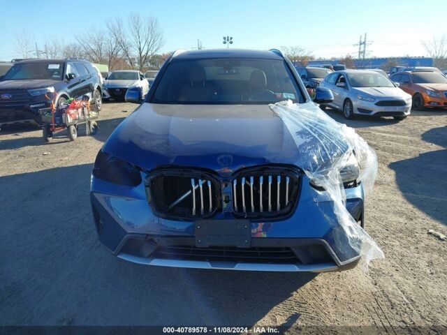 Синий БМВ Х3, объемом двигателя 2 л и пробегом 108 тыс. км за 27000 $, фото 1 на Automoto.ua