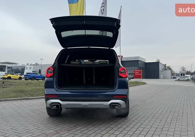 Синий БМВ Х3, объемом двигателя 2 л и пробегом 48 тыс. км за 38900 $, фото 15 на Automoto.ua