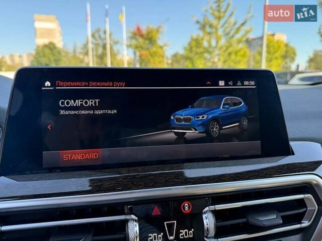 Синій БМВ Х3, об'ємом двигуна 2 л та пробігом 10 тис. км за 39500 $, фото 40 на Automoto.ua