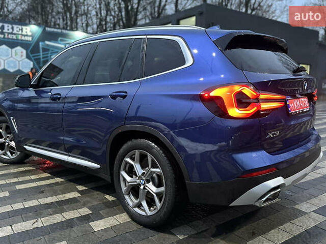 Синій БМВ Х3, об'ємом двигуна 2 л та пробігом 52 тис. км за 33900 $, фото 19 на Automoto.ua