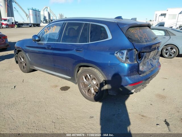 Синий БМВ Х3, объемом двигателя 2 л и пробегом 108 тыс. км за 27000 $, фото 3 на Automoto.ua