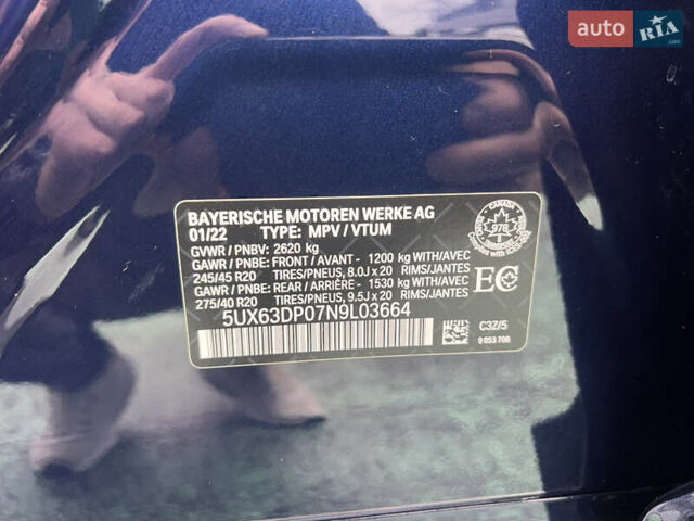 Синій БМВ Х3, об'ємом двигуна 2 л та пробігом 24 тис. км за 52000 $, фото 40 на Automoto.ua