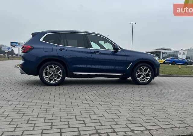 Синий БМВ Х3, объемом двигателя 2 л и пробегом 48 тыс. км за 38900 $, фото 6 на Automoto.ua