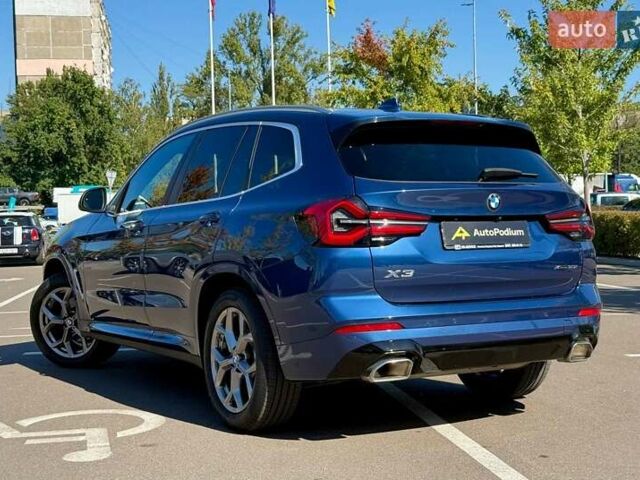 Синій БМВ Х3, об'ємом двигуна 2 л та пробігом 10 тис. км за 39500 $, фото 7 на Automoto.ua