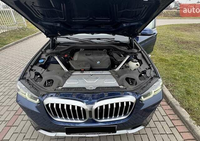 Синий БМВ Х3, объемом двигателя 2 л и пробегом 48 тыс. км за 38900 $, фото 4 на Automoto.ua